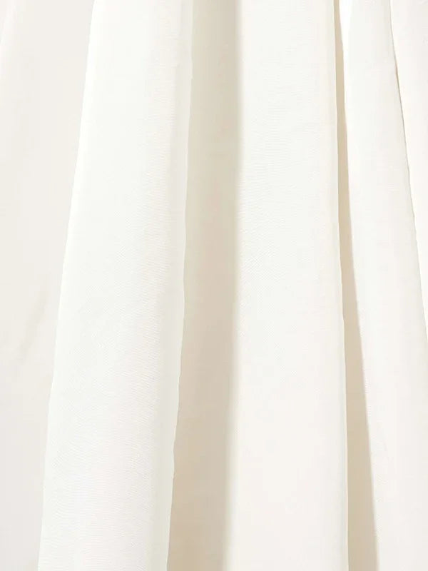 Extra-long Pleated Blazer Coat & High Waist Straight Pants Set – Two-Piece Outfit