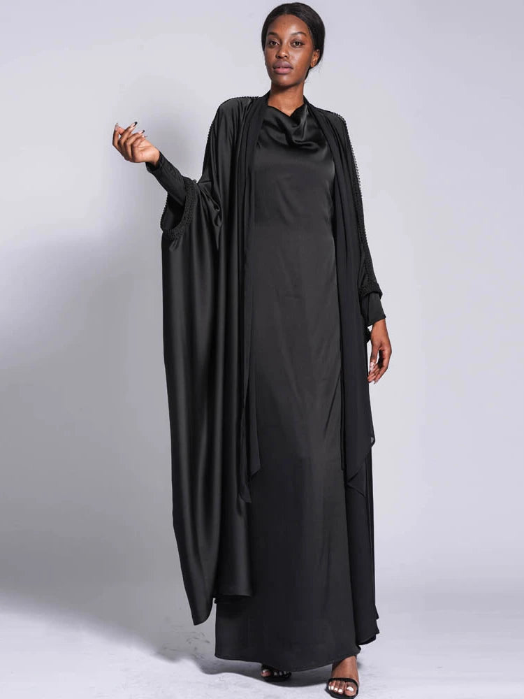 2 Piece Set Abaya Dress Kaftan