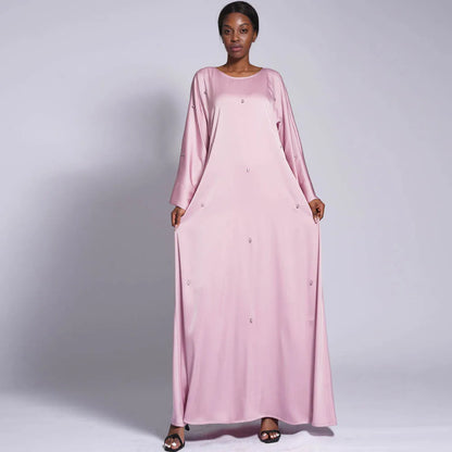 Modest Kaftan Long Sleeve Dress Abaya
