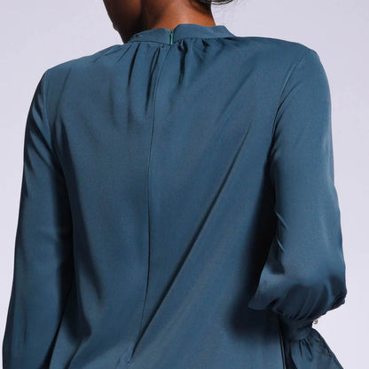 Abaya High Neck Maxi Long Dress