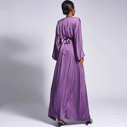 Modest Kaftan Long Sleeve Dress Abaya