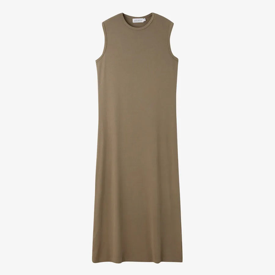 Casual Knit Cardigan Maxi Dress