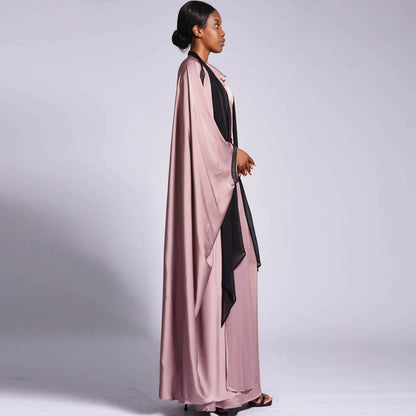 2 Piece Set Abaya Dress Kaftan
