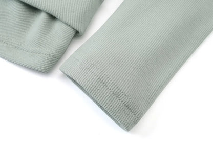 Ribbed Wrap Top & A-Line Maxi Dress Set