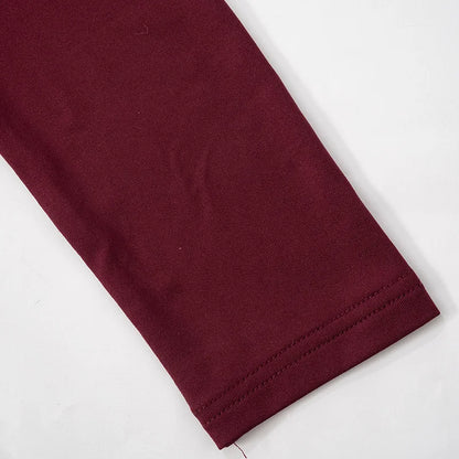 Pleated Slim Fashion Maxi Dress – Elegant High Waist Long Sleeve Bandage Dress