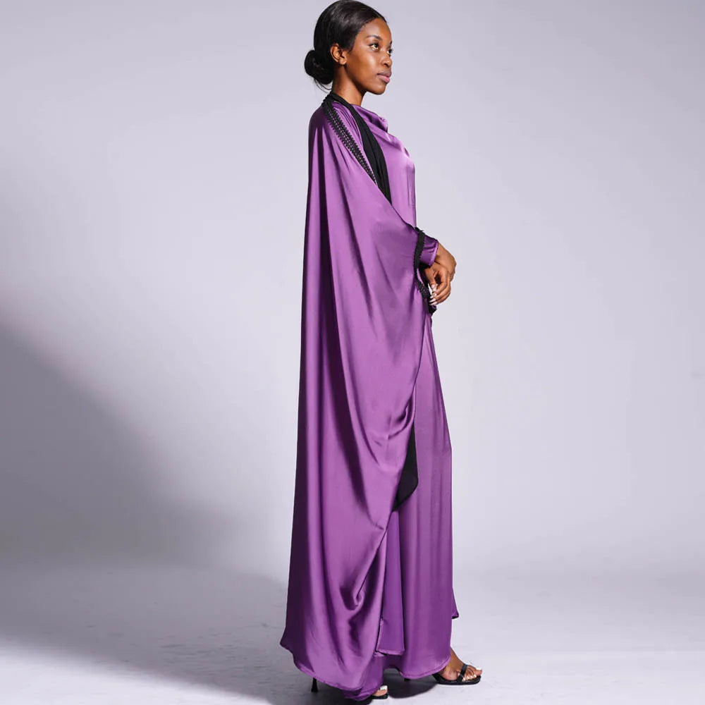 2 Piece Set Abaya Dress Kaftan